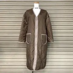 アルファインダストリーズ リバーシブル 中綿 キルティング×ボア ライナーコート