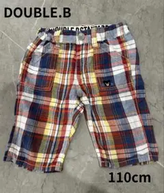 値下げしました！DOUBLE.B ハーフパンツ 110
