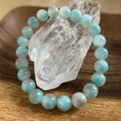 アマゾナイトシリカブレスレット 8ミリ玉