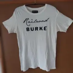 Railroad BURKE ロゴ Tシャツ ホワイトのサムネイル