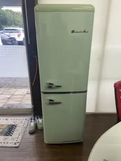 レトロ冷蔵庫ミントグリーン - メルカリ