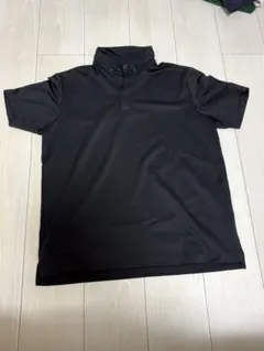 【美品】アディダス ボタンダウンポロシャツ Oサイズ ブラックAEROREADYのサムネイル