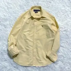Ralph Lauren イエローボタンダウン・オックスフォードシャツ