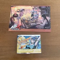 東京ゲームショー2025 P5X ペルソナ5 ザファントムX ステッカー セット