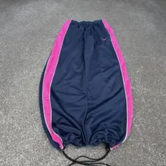 00s nike 極太 wide track pants y2k teck 人気