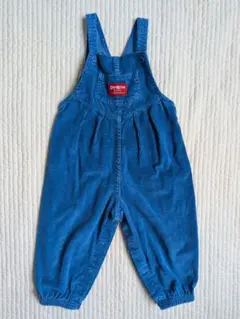 OshKosh コーデュロイオーバーオール 青