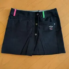 Callaway レディース ゴルフ スカート ネイビー　秋冬Lサイズ