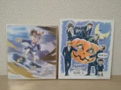 名探偵コナン 色紙 2枚セット 江戸川コナン ハロウィンの花嫁 特典
