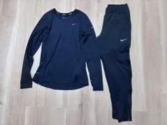 Nike ナイキ　レディース　ランニングパンツ/長袖tシャツ ブラック Mサイズ