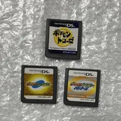 DSソフト　ポケモントローゼ　ポケモンレンジャー　３点セット　動作確認済み