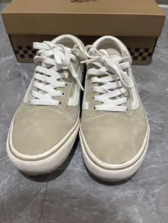 Vans ベージュ スエード スニーカー