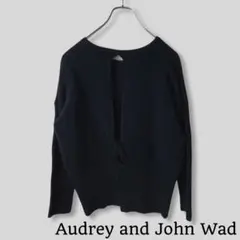 Audrey and John Wad｜バックオープンニット