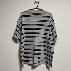 BACK NUMBER ストライプ Tシャツ M