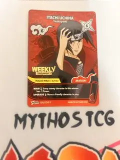 NARUTO MYTHOS TCG イタチ 月読 WEEKLY 海外限定 プロモ
