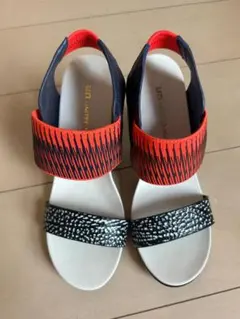 【新品未使用】UNITED NUDE サンダル Eamz ヒール マルチカラーのサムネイル
