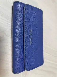 Paul Smith 青 レザー キーケース