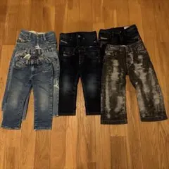 ディーゼルキッズ　デニム ボトムス 95cm以下 7本セット