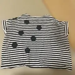 NARU ストライプドット半袖Tシャツのサムネイル