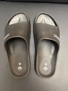 ADDA スライドサンダル ブラック メンズ 軽量サンダル 26.5cm