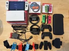 Nintendo Switch 有機ELモデル ジョイコン付き 付属品多数