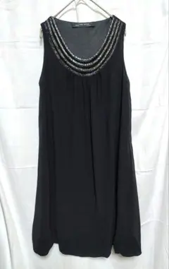 ザラ ZARA BASIC ノースリーブ ワンピース　USA Sサイズ