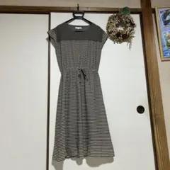 LEPSIM 半袖 ボーダー ワンピース　未使用良品のサムネイル
