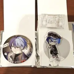 プロセカ 青柳冬弥 クリップ 缶バッジ セカライ 5th