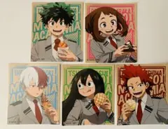 僕のヒーローアカデミア　オリジナル ステッカー　5種セット　新品未使用