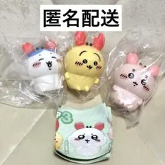 未使用！ちいかわ ソフビフィギュア3 ハチワレ うさぎ 古本屋 セット