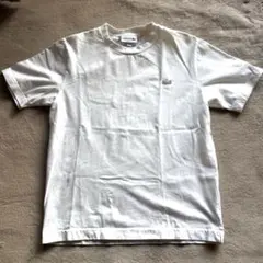 ラコステ Tシャツ ホワイトシンプルロゴ
