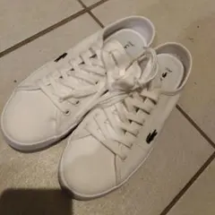 LACOSTE ホワイト スニーカー EUR 38