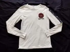 Abercrombie＆Fitch　アバクロンビーアンドフィッチ　ロンＴ　Ｌ　白