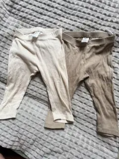 H&M ベビー リブスパッツ 2枚セット 74cmのサムネイル