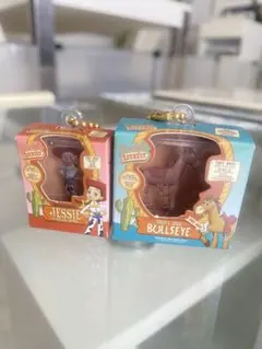 【トイストーリー】ジェシー&ブルズアイ キーチェーン・2個セット