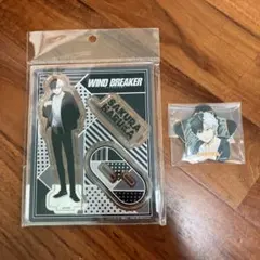 ウィンドブレイカー 桜遥 アクリルスタンド 缶バッジ