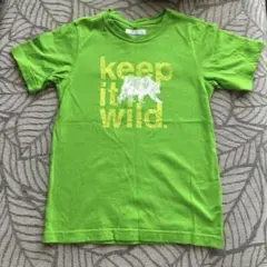 Columbia キッズTシャツ keep it wild グリーン　120㎝のサムネイル