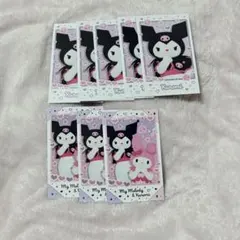 サンリオ キャラポトレ1 クロミ マイメロ カードセット