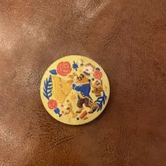 Disney Characters 刺繍缶バッジ　美女と野獣