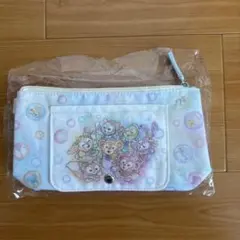 【スーベニアお手拭きキャリー】ディズニー ダッフィー 20周年 カラフルハピネス