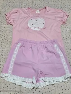 しまむら　120サイズ　Tシャツ　ショートパンツ　2点セット