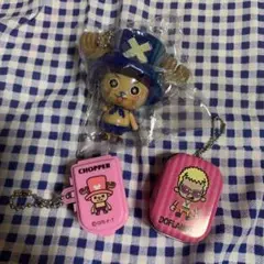 ワンピース　チョッパー ドフラミンゴ 小物入れセット