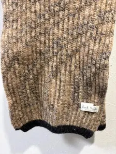 【美品】Paul Smith マフラー ベージュ ブラウン