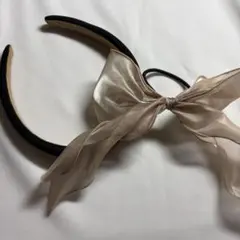 カチューシャ、リボンゴム　セット