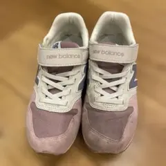 New Balance スニーカー ピンク/グレー 22cm