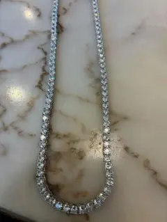 Glitter グリッターネックレスモアサナイト50cm7mm Glitter グリッターネックレスモアサナイト50cm7mm - メルカリ