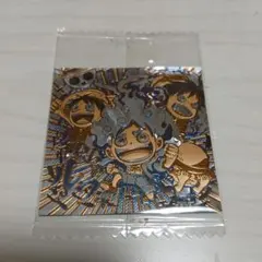 ワンピース 大海賊シールウエハース LOG.14 モンキー・Ｄ・ルフィUSGR＋