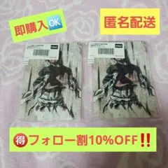 鬼滅の刃　歴代全幕間画　WEBSHOPくじ　アクスタ C賞　猗窩座　2点