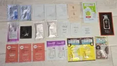 スキンケア・基礎化粧品・クレンジング・シャンプーなど、サンプル２３点おまとめ