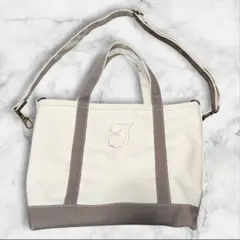 エルエルビーン 2way トートバッグ キャンバス Toasted Almond