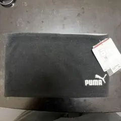 PUMA ネックウォーマー ブラック キッズ